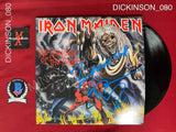 DICKINSON_080 - Iron Maiden "The Number Of The Beast" Vinyl Autographed By Bruce Dickinson