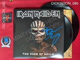 DICKINSON_085 - Iron Maiden "Book Of Souls" Vinyl Autographed By Bruce Dickinson