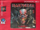 DICKINSON_086 - Iron Maiden "Senjutsu" Vinyl Autographed By Bruce Dickinson