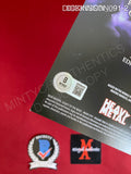 DICKINSON_091 - Iron Maiden Legacy Of The Beast 2020 Night City #1 Glow In The Dark C2E2 Variant Comic Book Autographed By Bruce Dickinson