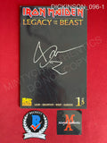 DICKINSON_096 - Iron Maiden Legacy Of The Beast 2017  #1 Black Cover Comic Book Autographed By Bruce Dickinson