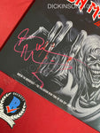 DICKINSON_100 - Iron Maiden "Live In New York" Vinyl Autographed By Bruce Dickinson
