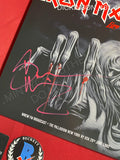 DICKINSON_101 - Iron Maiden "Live In New York" Vinyl Autographed By Bruce Dickinson
