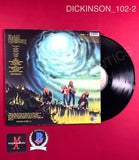 DICKINSON_102 - Iron Maiden "The Number Of The Beast" Vinyl Autographed By Bruce Dickinson