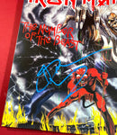 DICKINSON_107 - Iron Maiden "The Number Of The Beast" Vinyl Autographed By Bruce Dickinson