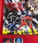 DICKINSON_115 - Iron Maiden "The Number Of The Beast" Vinyl Autographed By Bruce Dickinson