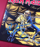 DICKINSON_136 - Iron Maiden "Piece Of Mind" Vinyl Autographed By Bruce Dickinson