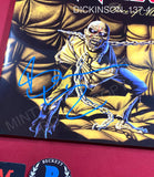 DICKINSON_137 - Iron Maiden "Piece Of Mind" Vinyl Autographed By Bruce Dickinson
