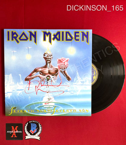 DICKINSON_165 - Iron Maiden "Seventh Son Of A Seventh Son" Vinyl Autographed By Bruce Dickinson