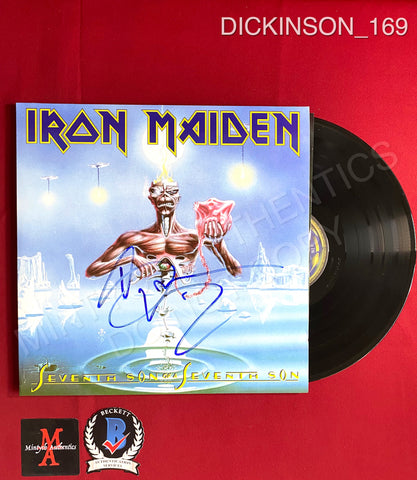 DICKINSON_169 - Iron Maiden "Seventh Son Of A Seventh Son" Vinyl Autographed By Bruce Dickinson