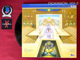 DICKINSON_202 - Iron Maiden Powerslave Vinyl Vinyl Autographed By Bruce Dickinson