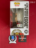 DICKINSON_098 - Iron Maiden 145 "The Number Of The Beast Eddie" Funko Pop! Autographed By Bruce Dickinson