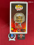 DICKINSON_099 - Iron Maiden 145 "The Number Of The Beast Eddie" Funko Pop! Autographed By Bruce Dickinson