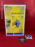 DICKINSON_300 - Iron Maiden 09 "Mummy Eddie" Large Comic Covers Funko Pop! Autographed By Bruce Dickinson
