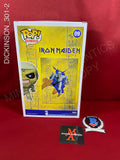 DICKINSON_301 - Iron Maiden 09 "Mummy Eddie" Large Comic Covers Funko Pop! Autographed By Bruce Dickinson