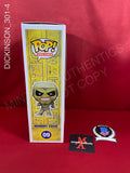 DICKINSON_301 - Iron Maiden 09 "Mummy Eddie" Large Comic Covers Funko Pop! Autographed By Bruce Dickinson