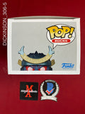 DICKINSON_306 - Iron Maiden 439 Senjutsu Eddie Funko Pop! Autographed By Bruce Dickinson