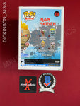 DICKINSON_313 - Iron Maiden 250 "Seventh Son Of A Seventh Son Eddie" Funko Pop! Autographed By Bruce Dickinson