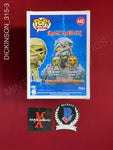 DICKINSON_315 - Iron Maiden 442 Mummy Eddie Funko Pop! Autographed By Bruce Dickinson