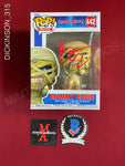 DICKINSON_315 - Iron Maiden 442 Mummy Eddie Funko Pop! Autographed By Bruce Dickinson