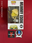 DICKINSON_318 - Iron Maiden 442 Mummy Eddie Funko Pop! Autographed By Bruce Dickinson