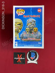 DICKINSON_318 - Iron Maiden 442 Mummy Eddie Funko Pop! Autographed By Bruce Dickinson