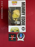 DICKINSON_319 - Iron Maiden 442 Mummy Eddie Funko Pop! Autographed By Bruce Dickinson