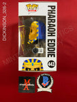 DICKINSON_326 - Iron Maiden 443 Pharaoh Eddie Funko Pop! Autographed By Bruce Dickinson