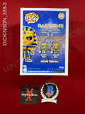 DICKINSON_326 - Iron Maiden 443 Pharaoh Eddie Funko Pop! Autographed By Bruce Dickinson