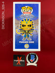 DICKINSON_326 - Iron Maiden 443 Pharaoh Eddie Funko Pop! Autographed By Bruce Dickinson