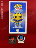 DICKINSON_331 - Iron Maiden 443 Pharaoh Eddie Funko Pop! Autographed By Bruce Dickinson