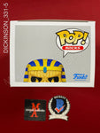 DICKINSON_331 - Iron Maiden 443 Pharaoh Eddie Funko Pop! Autographed By Bruce Dickinson