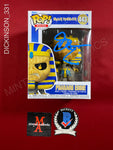 DICKINSON_331 - Iron Maiden 443 Pharaoh Eddie Funko Pop! Autographed By Bruce Dickinson