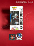 DICKINSON_349 - Iron Maiden 438 Cyborg Eddie Funko Pop! Autographed By Bruce Dickinson