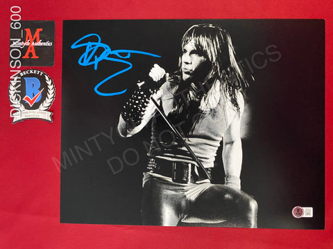 DICKINSON_600 - 11x14 Photo Autographed By Bruce Dickinson
