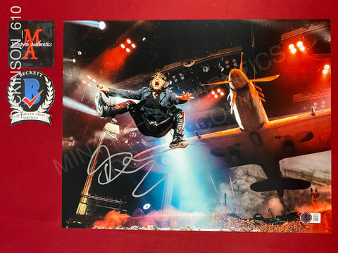 DICKINSON_610 - 11x14 Photo Autographed By Bruce Dickinson