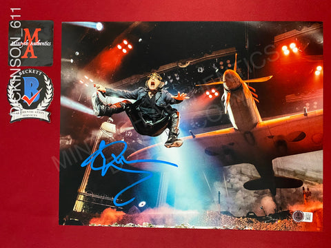 DICKINSON_611 - 11x14 Photo Autographed By Bruce Dickinson