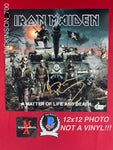 DICKINSON_700 - 12x12 Photo Autographed By Bruce Dickinson