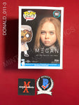 DONALD_011 - Megan 1903 M3gan Funko Pop! Autographed By Amie Donald