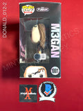 DONALD_012 - The Fusion 1001 M3gan Funko Pop! Autographed By Amie Donald