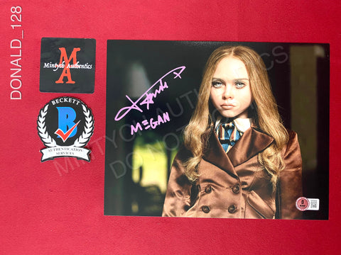 DONALD_128 - 8x10 Photo Autographed By Amie Donald