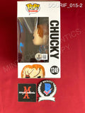 DOURIF_015 - Bride of Chucky 1249 Chucky Funko Pop! Autographed By Brad Dourif