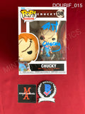 DOURIF_015 - Bride of Chucky 1249 Chucky Funko Pop! Autographed By Brad Dourif