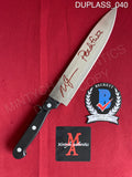 DUPLASS_040 - Real 8" Steel Knife Autographed By Mark Duplass