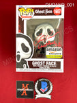 DURAND_001 - Ghost Face 1607 Ghost Face AMAZON Exclusive Funko Pop! Autographed By Chris Durand