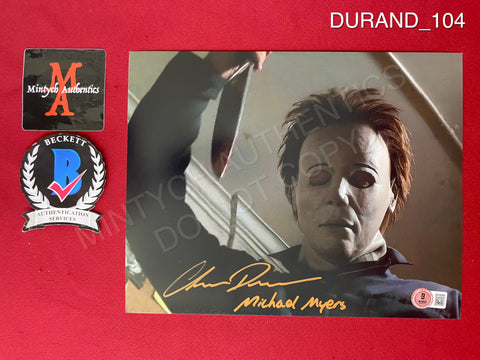 DURAND_104 - 8x10 Photo Autographed By Chris Durand