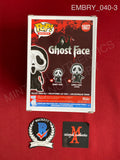 EMBRY_040 - Ghost Face 1607 Scream Funko Pop! Autographed By Ethan Embry
