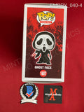 EMBRY_040 - Ghost Face 1607 Scream Funko Pop! Autographed By Ethan Embry