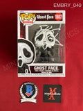 EMBRY_040 - Ghost Face 1607 Scream Funko Pop! Autographed By Ethan Embry