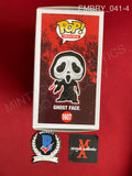 EMBRY_041 - Ghost Face 1607 Scream Funko Pop! Autographed By Ethan Embry